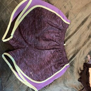 Nike (Medium) Dri-Fit Shorts / Purple,Teal,Black